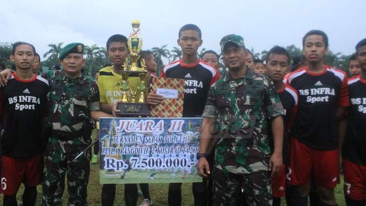 Tim Binaan Yonarhanudri 2 Kostrad Juarai Piala Pangdivif 2 Kostrad
