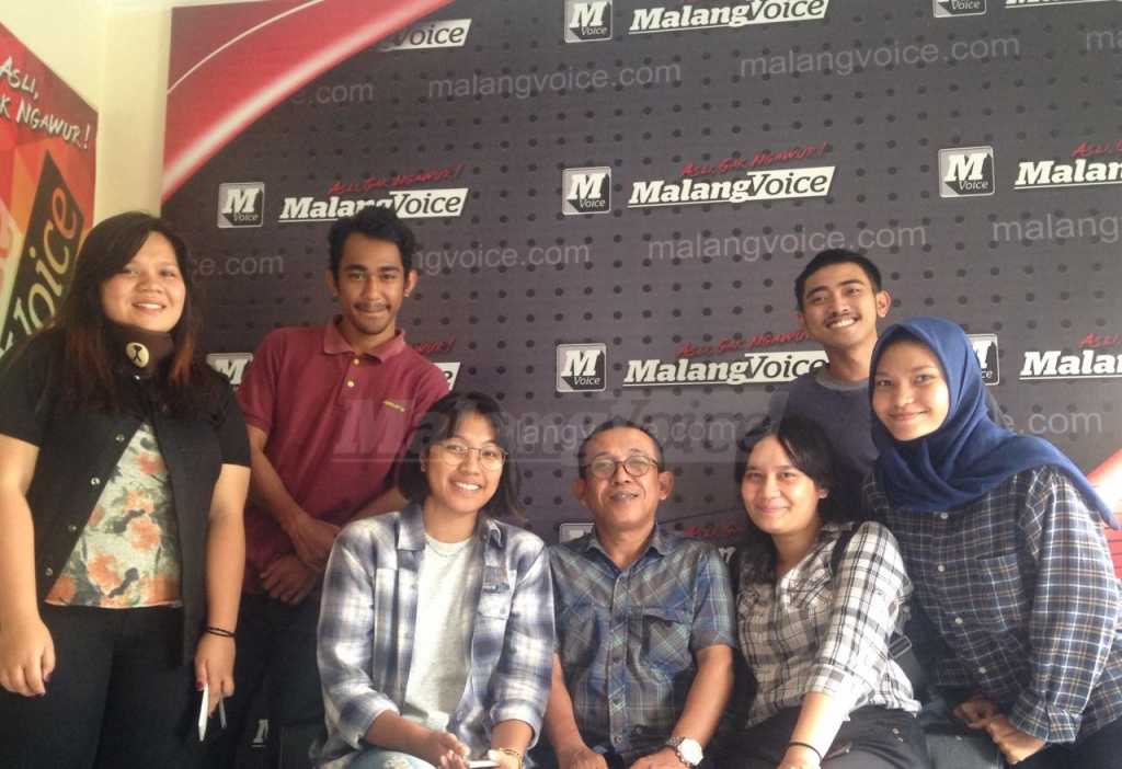 7 Mahasiswa Komunikasi UB Observasi ke malangvoice.com