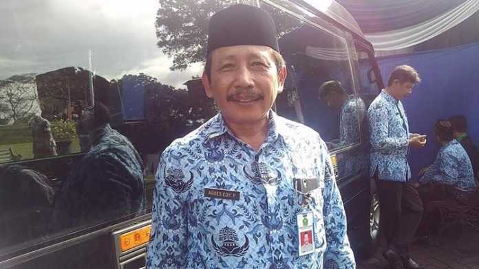 Kepala Dinas Lingkungan Hidup (DLH) Kota Malang, Agoes Edy Poetranto. (Muhammad Choirul)