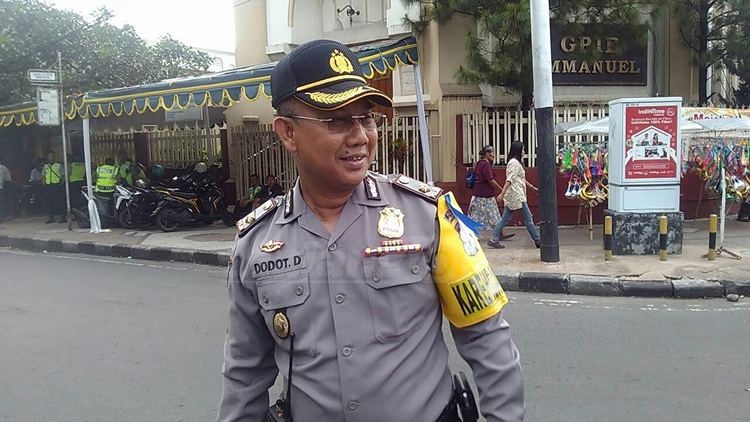 Kabag Ops Polres Malang Kota, Kompol Dodot Dwianto. (deny)