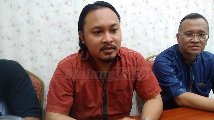 Skretaris korporasi PT Singosari Sakti Indonesia yang menaungi Persema Malang, Dito Arief. (deny)