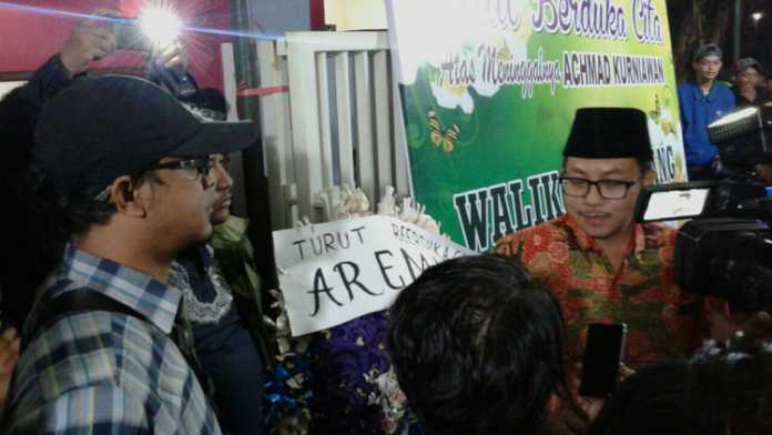 Wakil Wali Kota Malang, Sutiaji, melawat rumah duka Achmad Kurniawan. (Ist)