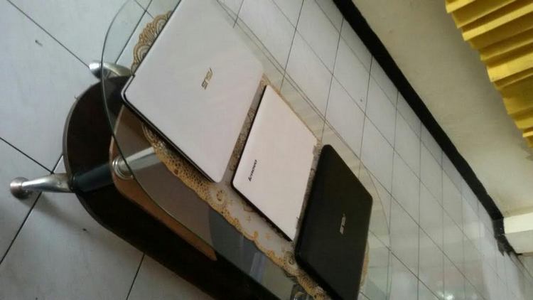 Barang bukti laptop yang diamankan di Polsek Kepanjen (foto: Polsek Kepanjen)