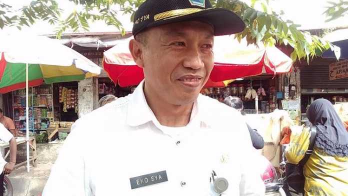 Kepala Bidang Pengelola Pasar Rakyat Dinas Perdagangan Kota Malang, Eko Sya. (Muhammad Choirul)