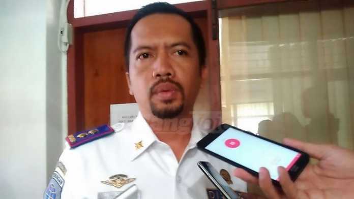 Kepala Bidang Pengendalian dan Ketertiban Dishub Kota Malang, Gamaliel Raymond Hatigoran Matondang. (Muhammad Choirul)