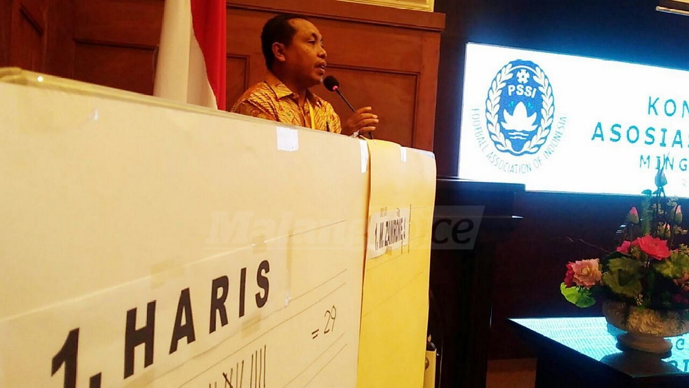Resmi, Haris Thofly Pimpin PSSI Kota Malang