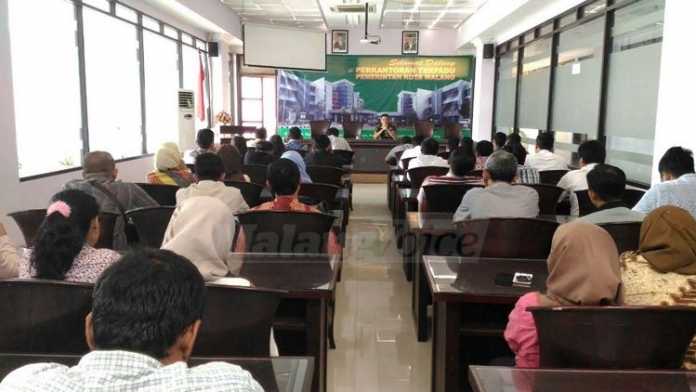 Terjaring 49 orang untuk mengisi formasi tenaga bantu non-ASN (30/1). (BP2D Kota Malang)