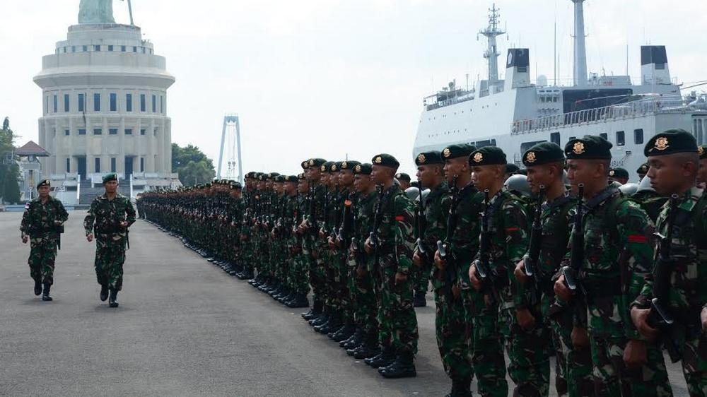450 Prajurit Divif 2 Kostrad Jaga Perbatasan RI dan Papua Nugini