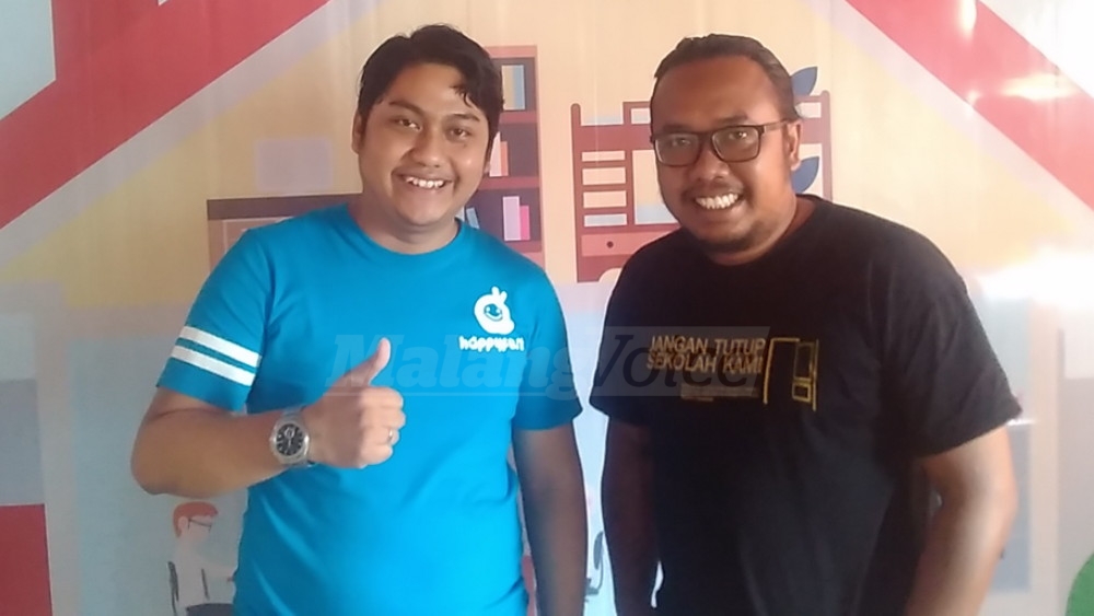 Sutradara, Vicky Arief dan Produser Taufan Agustian, di film DBA 2. (deny)