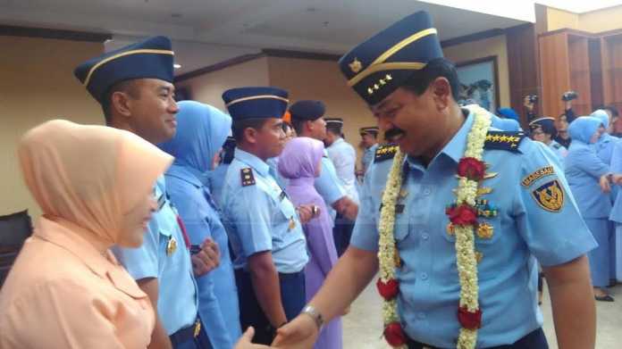 Kunjungan Kasau Marsekal TNI Hadi Tjahjanto ke Lanud Abdulrachman Saleh (Tika)