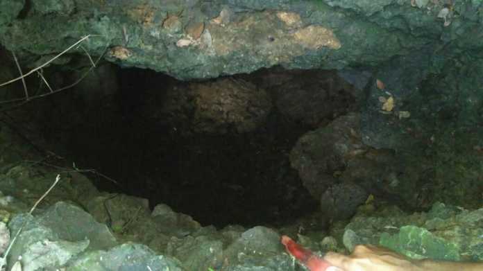 Kondisi gua yang bisa dipotret (foto: Polsek Donomulyo)