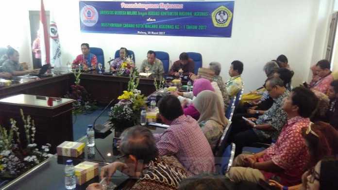 Musyawarah DPC Askornas Kota Malang di Fakultas Teknik Unmer (Tika)