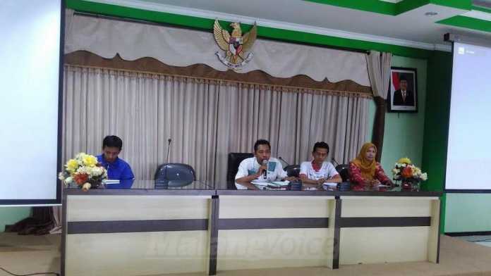 Pengarahan O2SN di aula Dinas Pendidikan (Disdik) Kota Malang (Tika)
