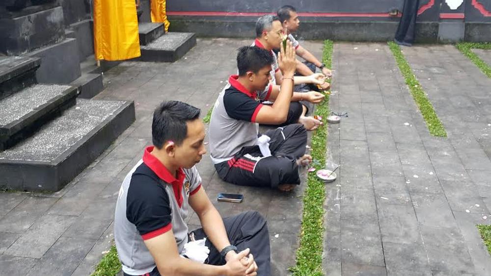 Perayaan Hari Raya Nyepi di Pura Giri Nata, Lembang, Bandung. (istimewa)