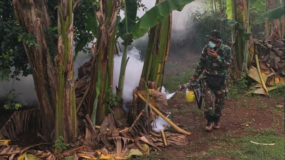 Satgas Pamtas Yonif Para Raider 503 Kostrad Intensif Cegah Malaria di Perbatasan