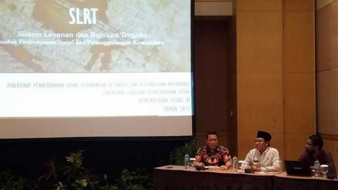 Sosialisasi coba agenda penerapan Standar Operasional Prosedur (SOP) penanganan Keluhan Program Perlindungan Sosial lewat SLRT. (Bagian Humas Pemkot Malang)