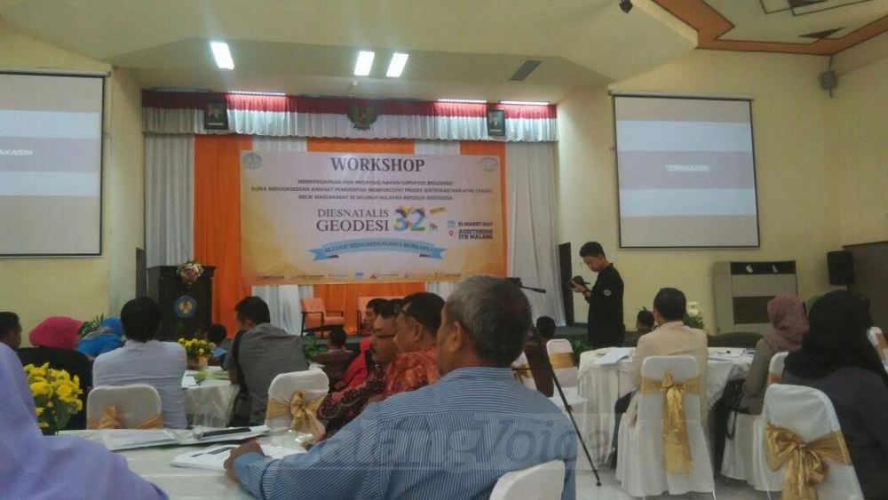 Workshop dalam rangka Dies Natalis Geodesi di ITN (Tika)