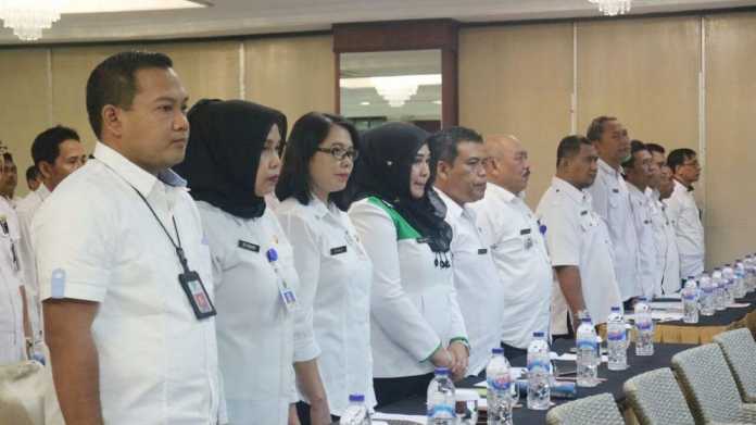 Pejabat Tata Usaha Negara Pemkot Malang mengikuti Bimbingan Teknis. (Bagian Humas Pemkot Malang)