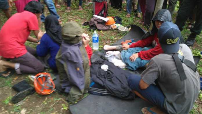 Evakuasi enam mahasiswa Dimpa UMM yang sempat dikabarkan hilang (ist)