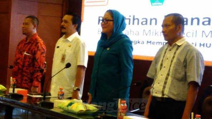 Alfamart bersama Pemkot dan Forum Wartawan Kota Malang gelar pelatihan manajemen ritel bagi UMKM. (Muhammad Choirul)