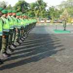 Apel gelar pasukan pengamanan Pilkades di wilayah Kodim 0818 Kabupaten Malang dan Kota Batu.(Ist)2