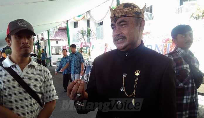 Ketua BPC Gapensi Kota Malang, Bambang Sumarto. (Muhammad Choirul)