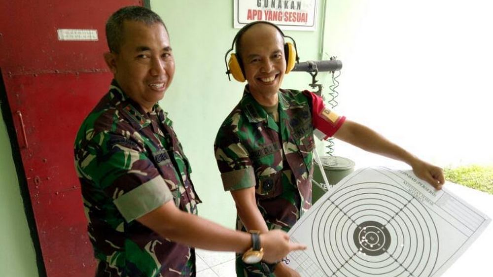 Danrem 083 Dampingi Danpuslat Kodiklat TNI Kunjungan ke Pindad
