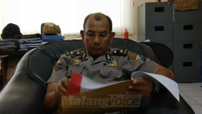 Kabag Ops Polres Malang Kota Kompol Dodot Dwianto. (deny)