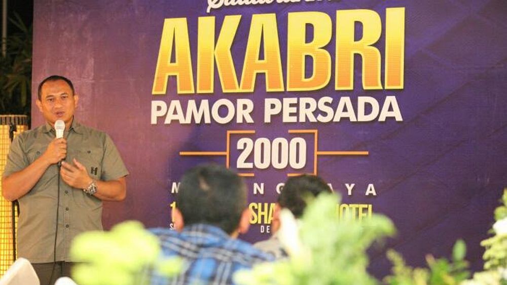 Kapolres Malang, AKBP Yade Setiawan Ujung, saat hadir di acara Akabri Pamor Persada 2000 di The Shalimar Hotel.(Ist)