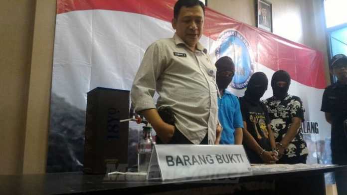 Kepala BNN Kota Malang, Bambang Sugiharto. (deny)