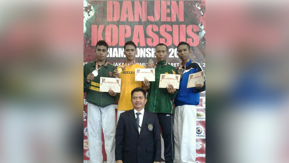 Divif 2 Kostrad Berjaya di Karate Open Danjen Kopassus Championship 2017