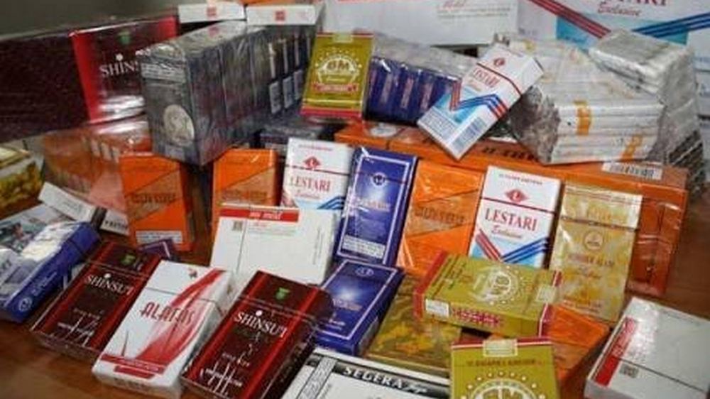Ratusan Perusahaan Rokok Ilegal Digempur Bea Cukai Malang