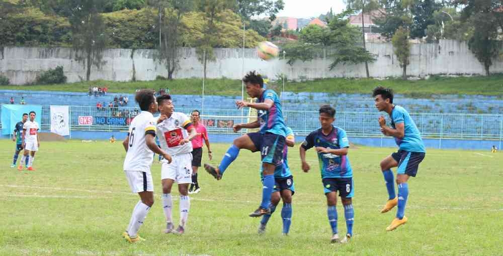 Babak Pertama, Persikoba vs Singhasari FC Imbang 0-0