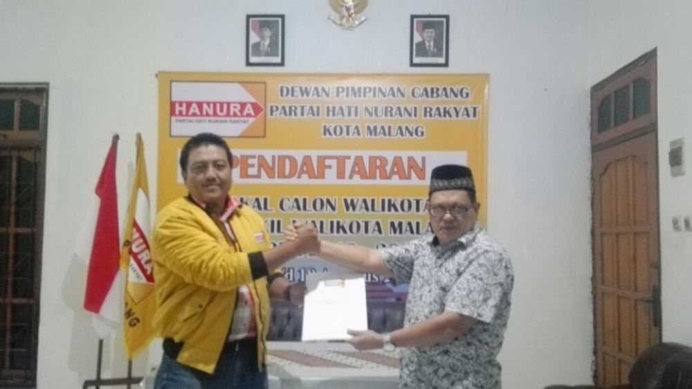 Prihatin Kondisi Kota Malang, Risman AW Daftar Bacawali Hanura