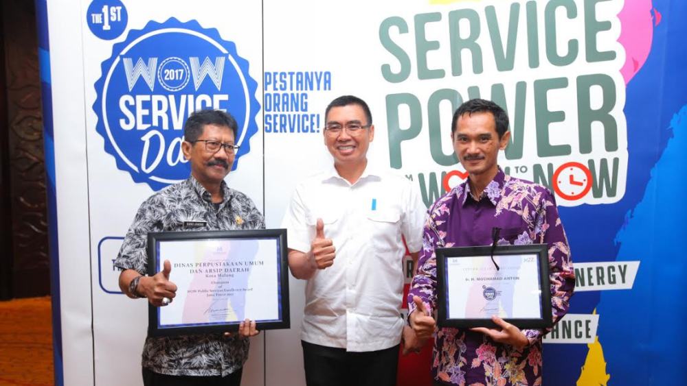 Berkat Lapobra, Kota Malang Raih Public Services Excellence Award