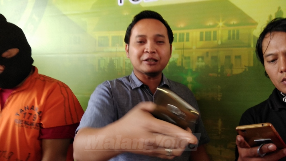 Kasat Reskrim Polres Malang Kota, AKP Heru Dwi Purnomo. (deny rahmawan)