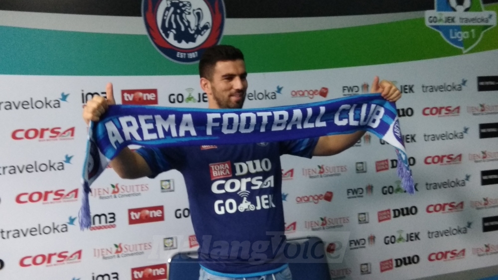 Resmi, Ahmet Atayew Dikenalkan Arema FC