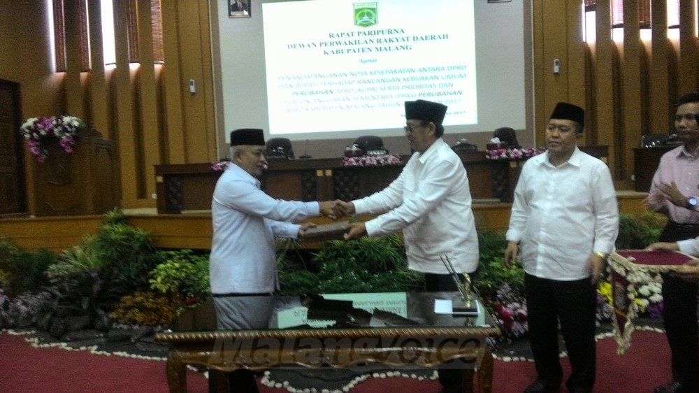 KUPA-PPAS Kabupaten Malang Disepakati, Ketua Dewan: Baru Plafon Sementara