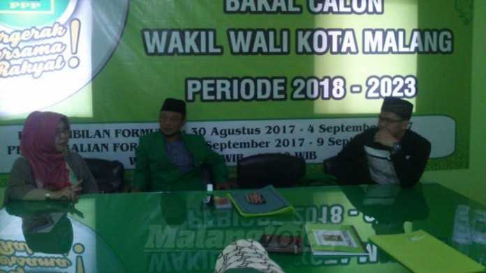 PPP membuka pendaftaran bakal calon wali kota dan wakil wali kota Malang. (Muhammad Choirul)