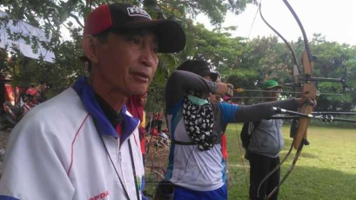 Ketua Pengcab Persatuan Panahan Indonesia (Perpani) Kota Malang Yudi Purwanto. (Muhammad Choirul)