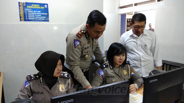Material SIM Menipis, Polres Malang Kota Keluarkan Surat Khusus