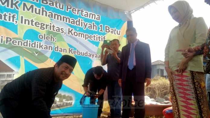 Ketua Umum Pimpinan Daerah Muhammadiyah Kota Batu, Nurbani Yusuf, juga Direktut ATV. (Aziz Ramadani)