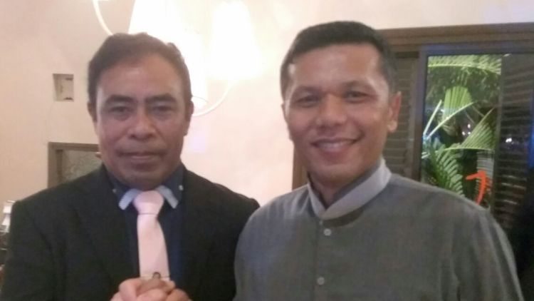 Ketua Persatuan Wartawan Indonesia (PWI) Malang Raya, Sugeng Irawan (kanan). (Istimewa)