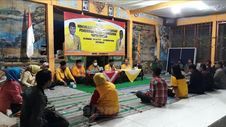 Konsolidasi DPD Golkar Kota Malang. (istimewa)