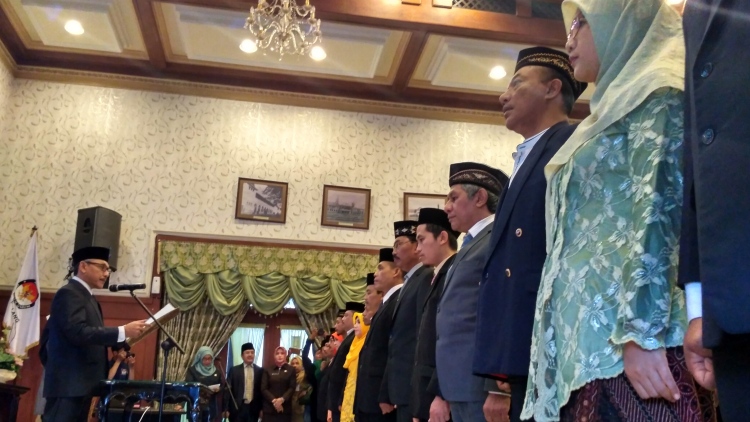 Resmi Dilantik, 25 PPK KPU Kota Malang Diminta Netral