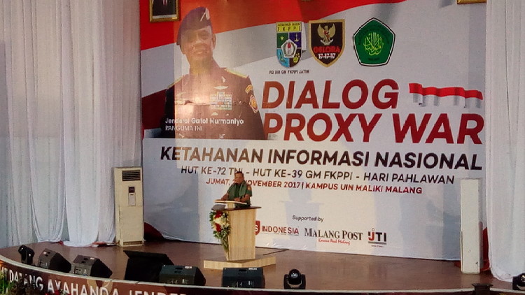 Rektor UIN Malang Bacakan Puisi Sambut Panglima TNI