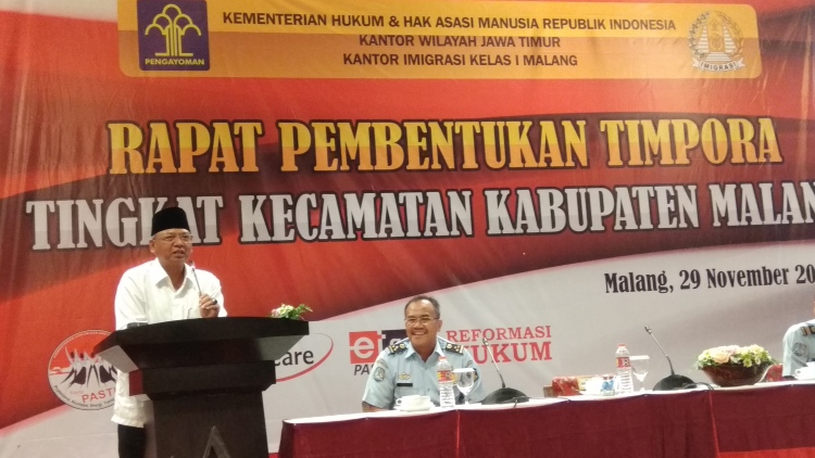 Bentuk Timpora, Orang Asing di Kabupaten Malang Bakal Diawasi