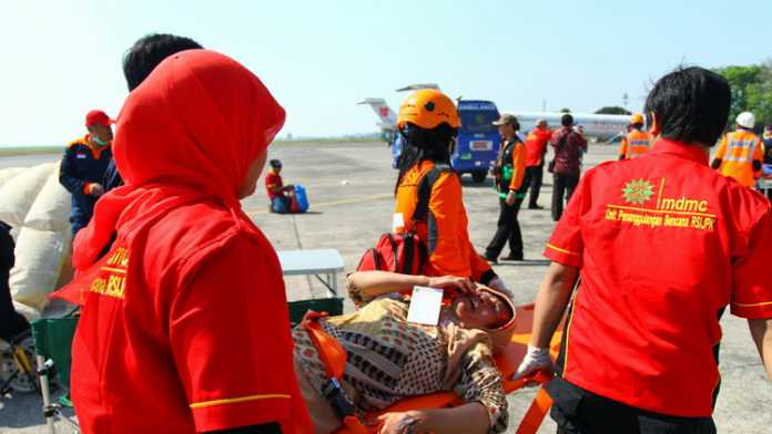 Muhammadiyah Disaster Management Center in action. (Istimewa)