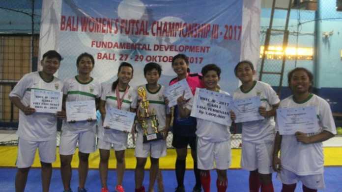 Tim Futsal KWB Putri Jawarai Ajang Bergengsi