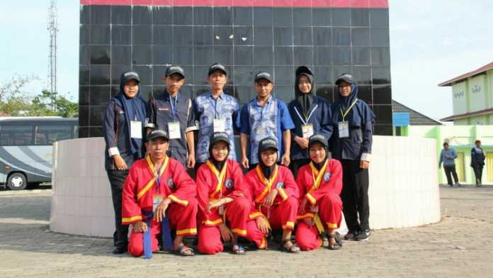Tim dari SMK Muhammadiyah 5 Kepanjen. (istimewa)